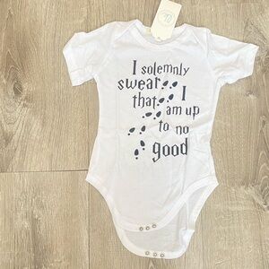 I solemnly swear that I am up to no good Harry Potter onesie